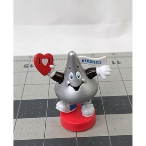 Hersheys Kisses Figure Stamp I Love You Heart Valentines 2.75 Inch
